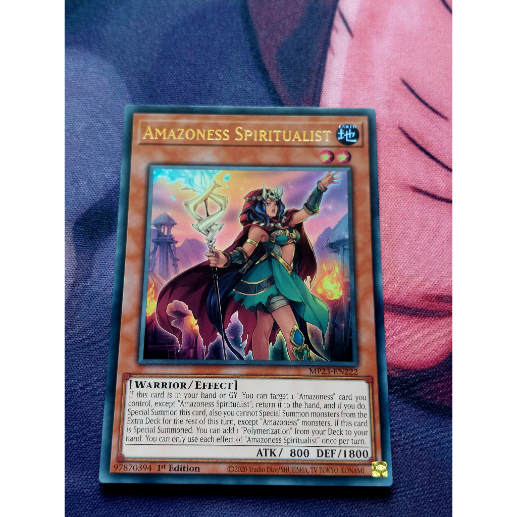 Thẻ Bài Yugioh Monster Amazoness Spiritualist - MP23-EN222 - Ultra