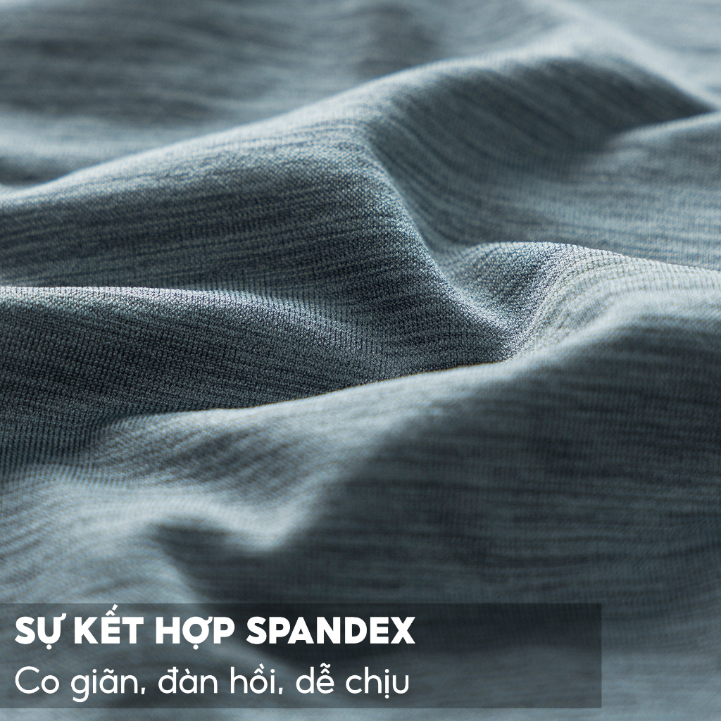 Quần Sịp Nam Boxer 5S FASHION, Trơn Basic, Cạp Dệt Không Đường May, Thấm Hút, Co Giãn Thoải Mái