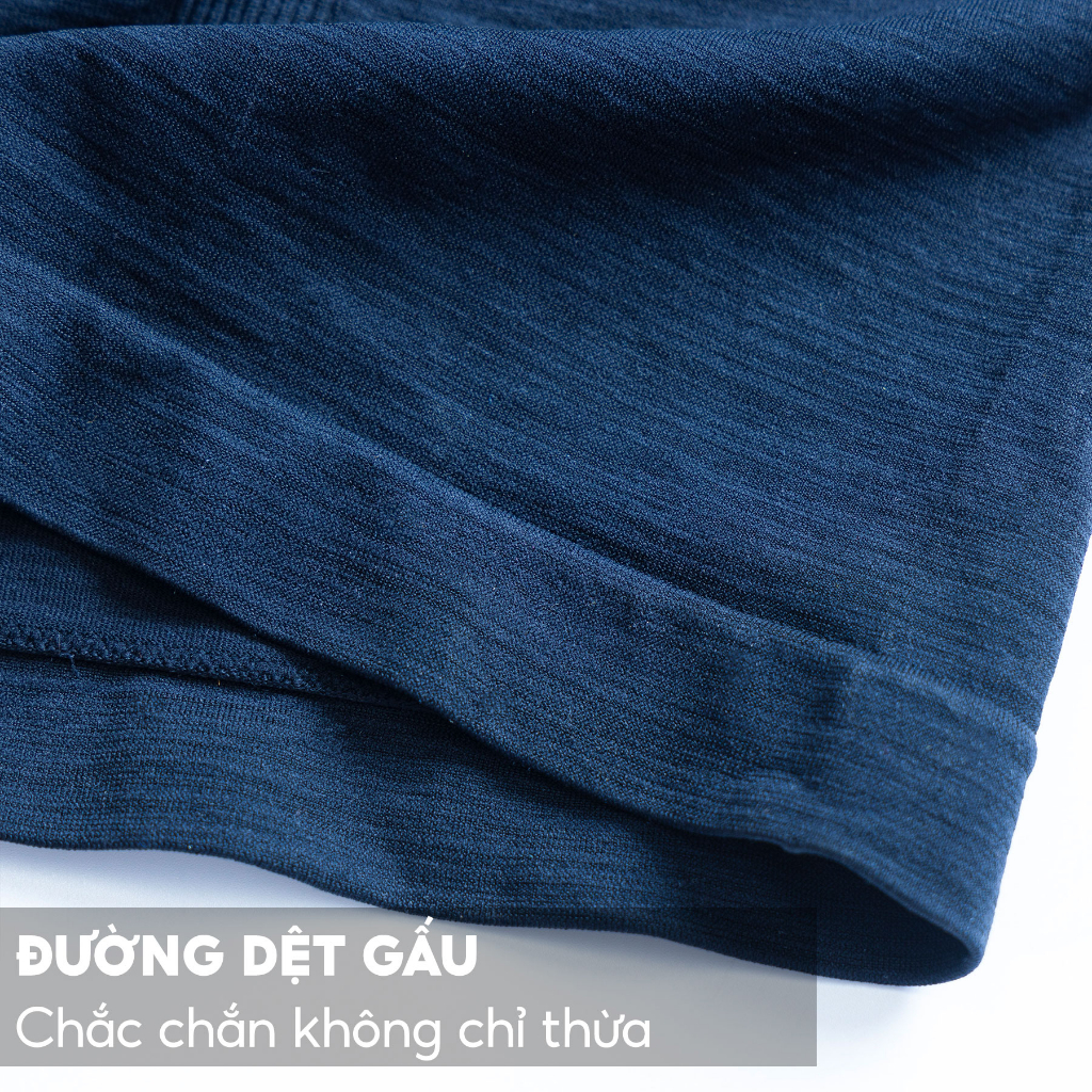 Quần Sịp Nam Boxer 5S FASHION, Trơn Basic, Cạp Dệt Không Đường May, Thấm Hút, Co Giãn Thoải Mái