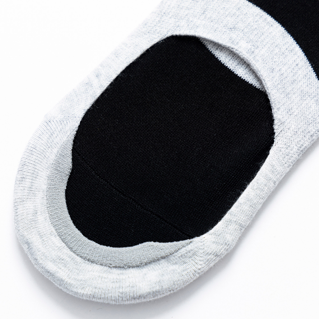 Combo 3 Đôi Tất Lười Nam Cotton 5S FASHION, Thiết Kế Phối Màu Basic, Chống Tụt Gót