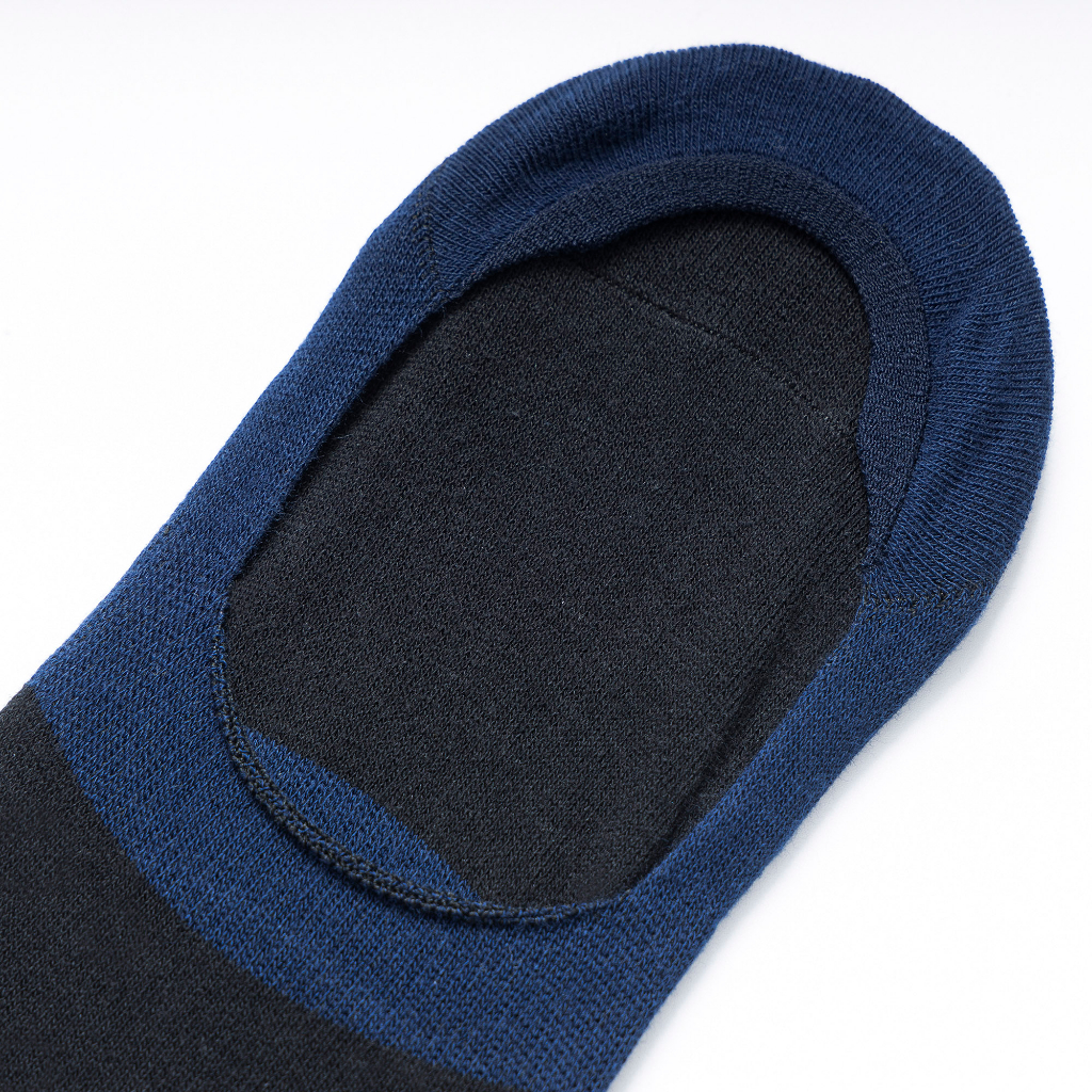 Combo 3 Đôi Tất Lười Nam Cotton 5S FASHION, Thiết Kế Phối Màu Basic, Chống Tụt Gót