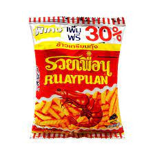 Bánh snack thái tôm Ruay Puan gói 20g (12 bịch /20g)