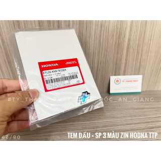 Tem dấu + Suppe 3 màu zin