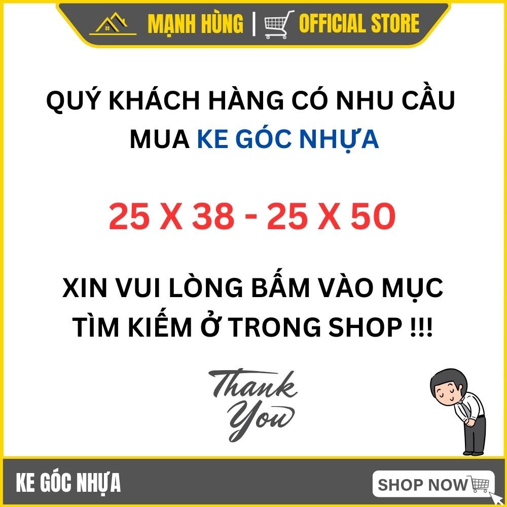 Ke góc nhựa 12x25, Ke nhựa bắt góc nhôm 12x20, Ke góc vuông nhựa 25x25 cửa tủ nhôm