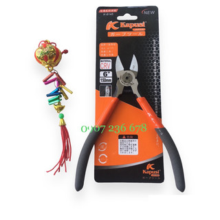 Kìm Cắt Góc Nghiêng Kapusi 6inch, Kìm Cắt Nhật, Kìm Cắt Chân Linh Kiện