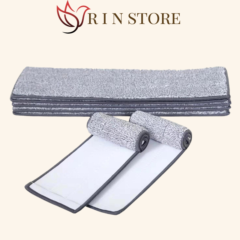 Bông Lau Nhà Cho Các Loại Cây Lau Nhà Tự Vắt Kích Thước 11x35cm Có Móc Gắn RIN