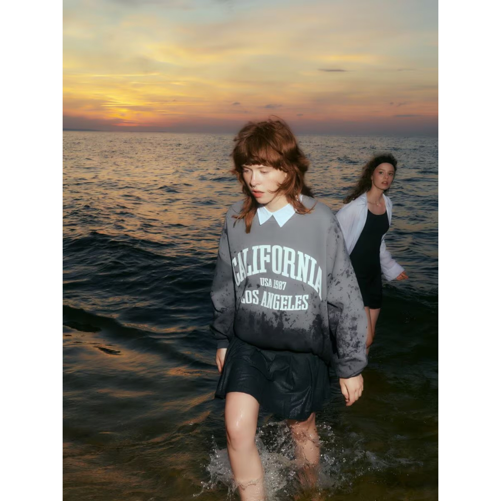 Áo Nỉ Sweater HOUSE BRAND Dư Xịn Xuất Châu Âu Form Rộng Dáng Oversize