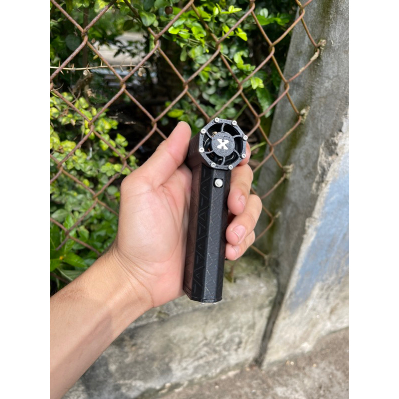 Máy thổi bụi cầm tay mini Siêu mạnh turbofan 160w 2 đầu hít nam châm