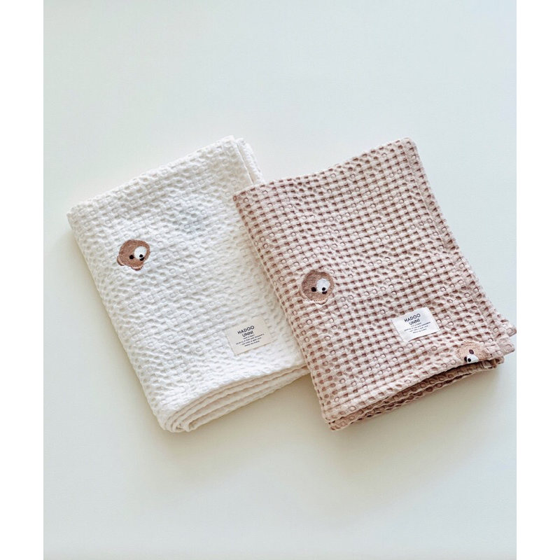 CHĂN MODAL WAFFLE CHÍNH HÃNG HADOOUNNI NỘI ĐỊA HÀN - Made In korea