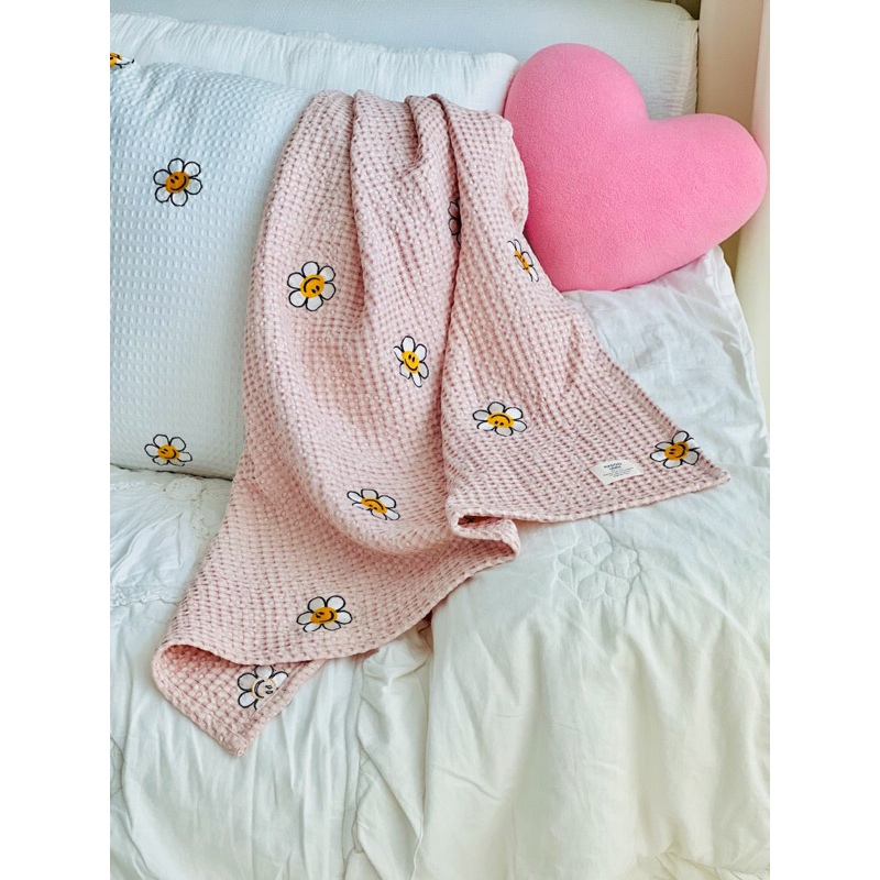 CHĂN MODAL WAFFLE CHÍNH HÃNG HADOOUNNI NỘI ĐỊA HÀN - Made In korea