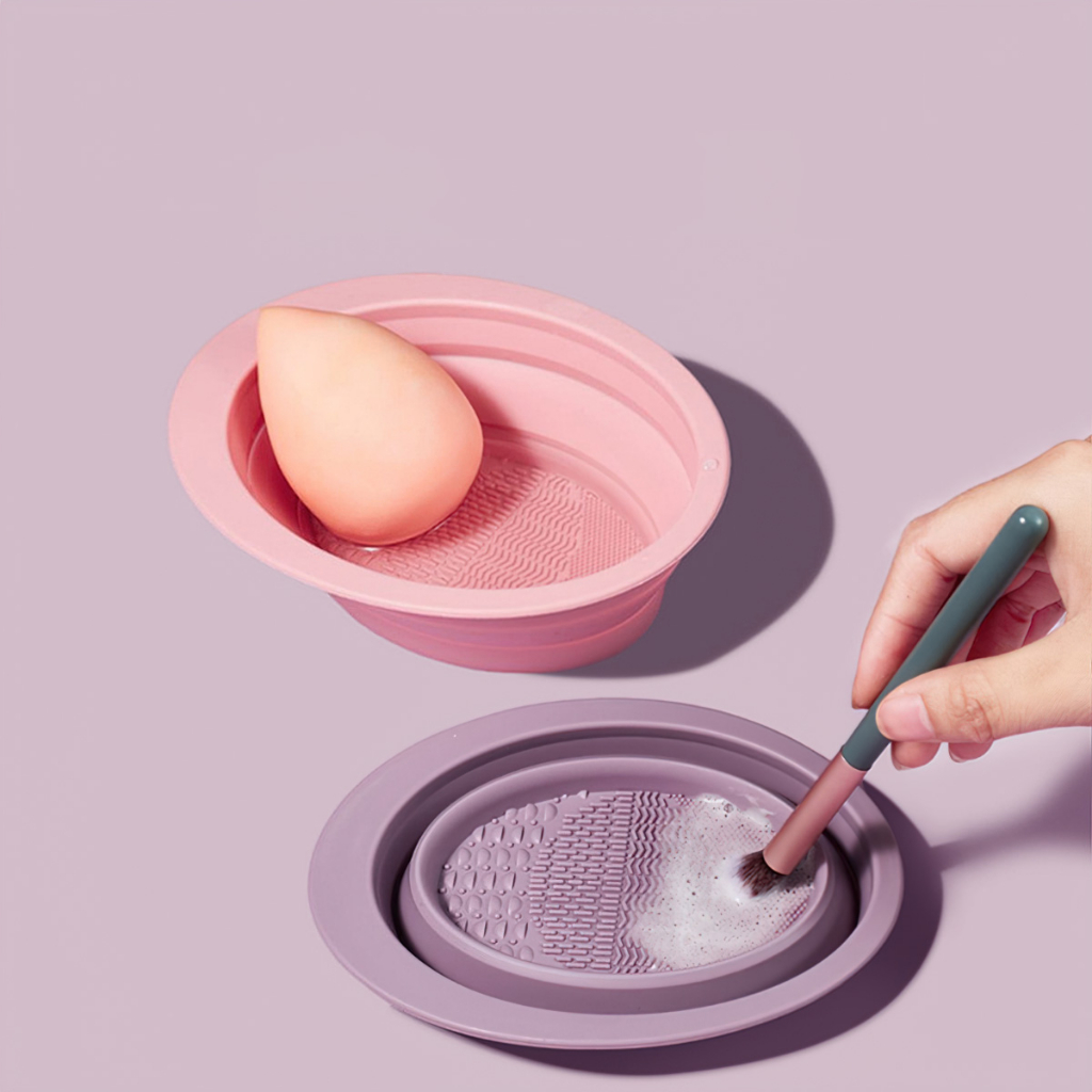 Lưới phơi khô cọ trang điểm hình túi có thể treo lên tiện lợi -BeloveShop