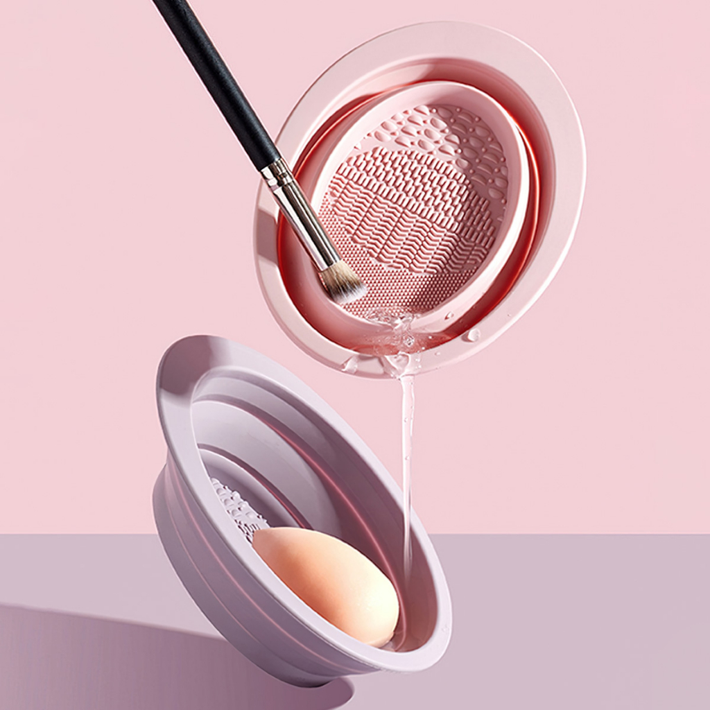 Lưới phơi khô cọ trang điểm hình túi có thể treo lên tiện lợi -BeloveShop
