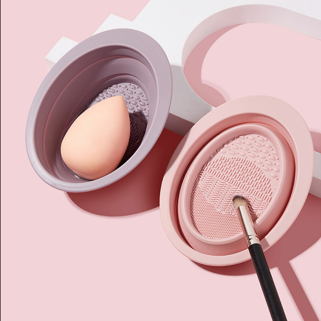 Lưới phơi khô cọ trang điểm hình túi có thể treo lên tiện lợi -BeloveShop