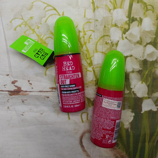 Serum dưỡng tóc chống vềnh xù, bóng mượt tigi bed head straighten out 100ml