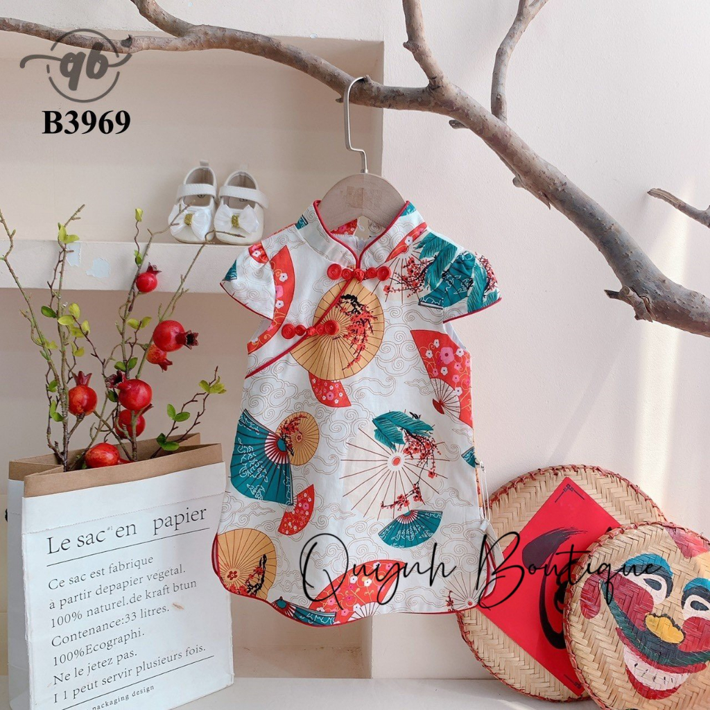 Váy Đầm Bé Gái Váy Trung Hoa Quỳnh Boutique