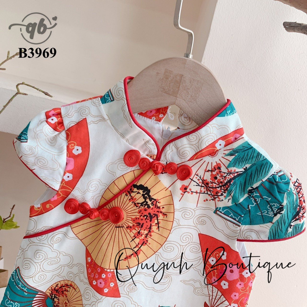 Váy Đầm Bé Gái Váy Trung Hoa Quỳnh Boutique