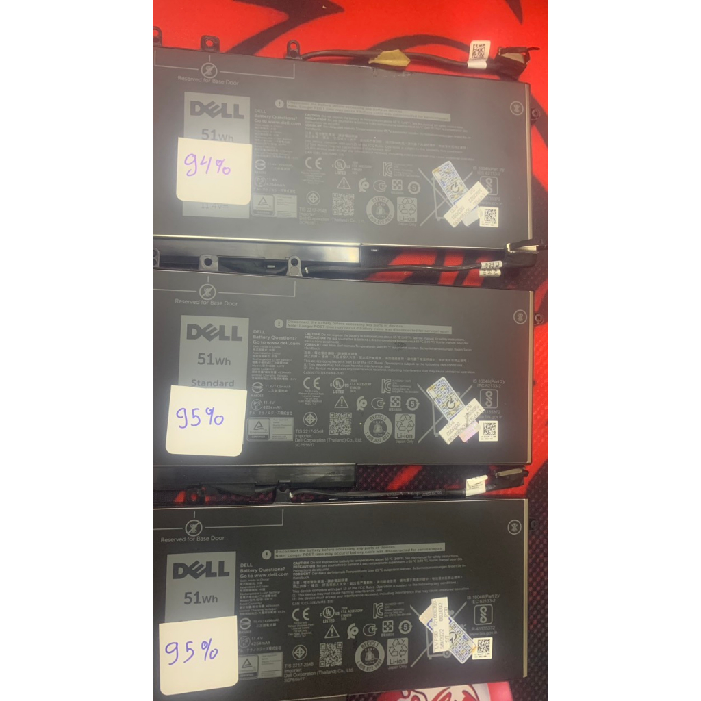 PIN CHÍNH HÃNG DELL Latitude 51WH  5470, 5480, 5490, E5470, E5480, E5490