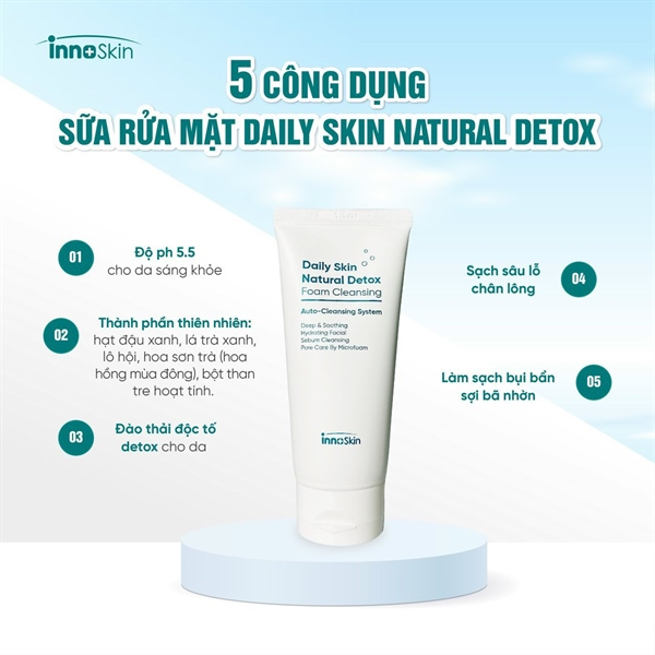 Combo 2 Sản Phẩm Làm Sạch & Xóa Nhăn- Căng Bóng- Tái Tạo Da Innoskin