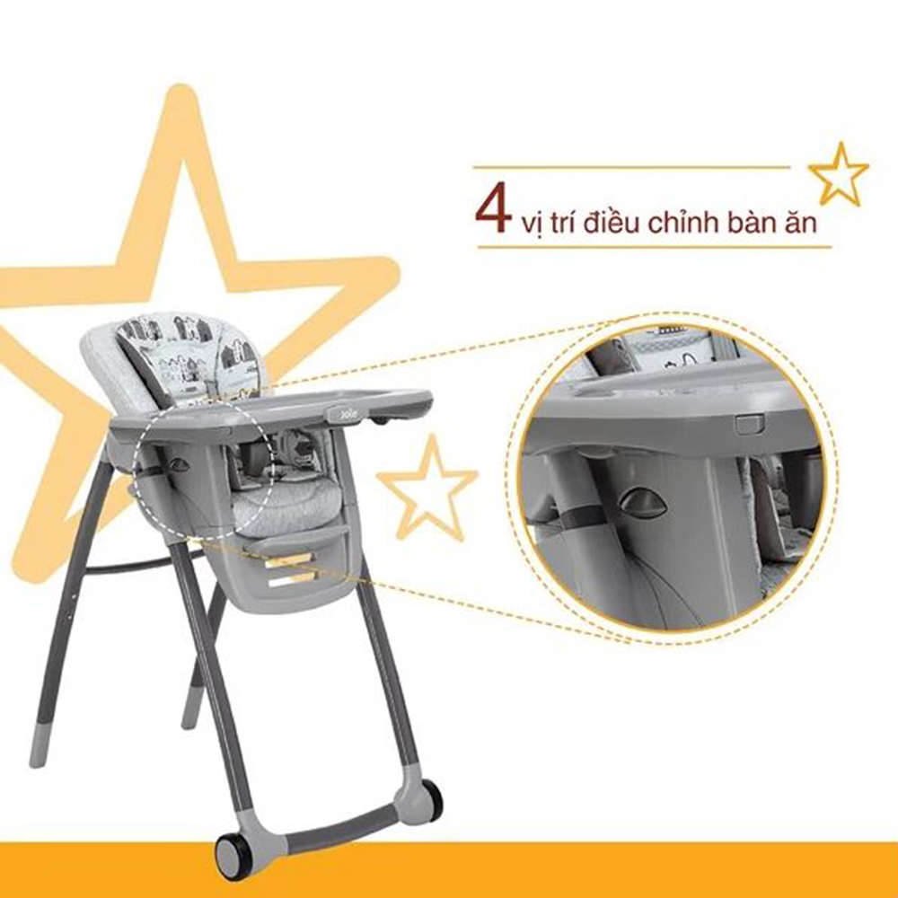 Ghế ăn dặm trẻ em Joie Multiply 6in1