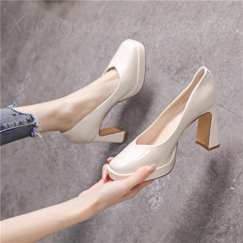 Giày cao gót đúp 9cm