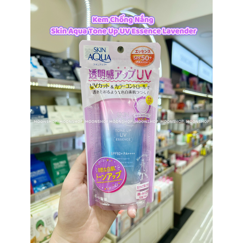KEM CHỐNG NẮNG SKIN AQUA TONE UP UV ESSENCE SPF50+ PA++++