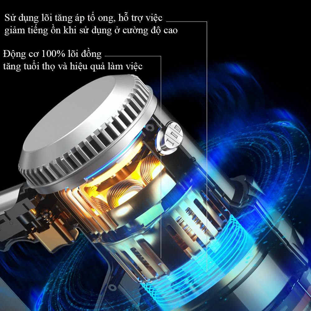 Máy hút bụi cầm tay SOKANY  siêu khỏe LOẠI CÓ DÂY. Lực hút 20.000PA , Công suất 2000W bảo hành 2 năm