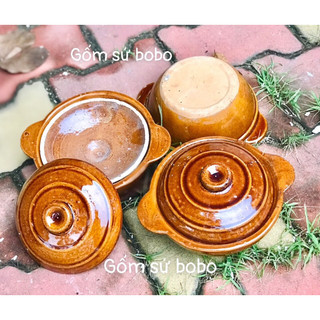 nồi đất size 17cm tráng men  ảnh thật 100%( giá 1 cái)