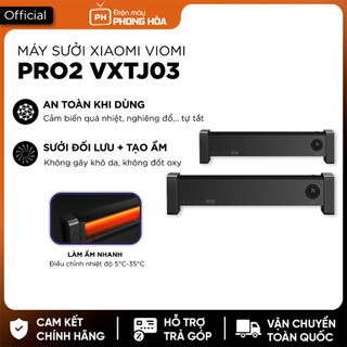 Máy Sưởi Viomi Pro2 VXTJ03 Kèm Tạo Ẩm, Kết Nối App