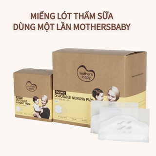 Miếng thấm sữa dùng 1 lần - hộp 120 miếng, hộp 108 miếng, hộp 30 miếng - thương hiệu mothersbaby hàn quốc