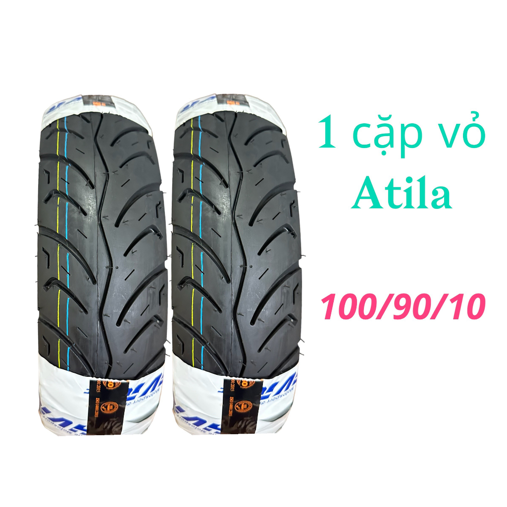 Vỏ Lốp Xe HVR Lead SCR Atila 90/90/12 và 100/90/10