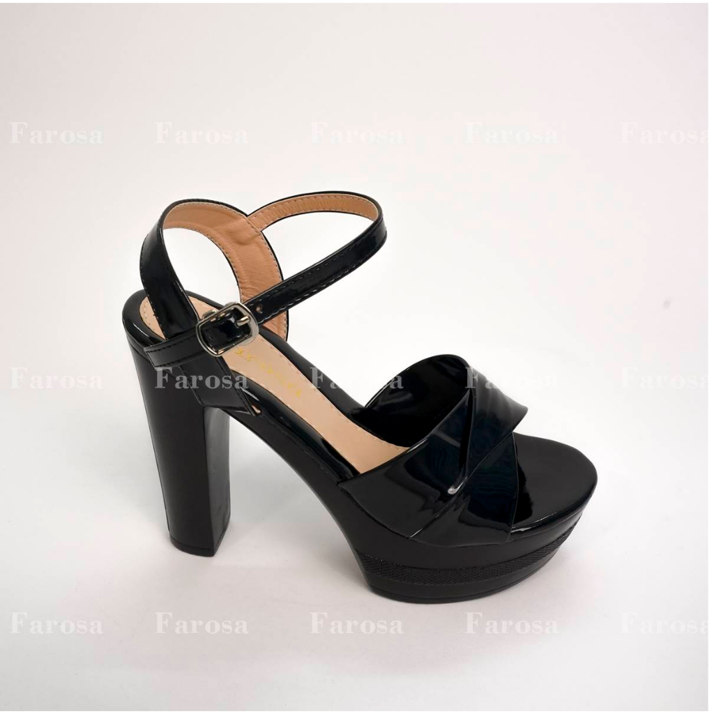 Dép sandal nữ cao gót 12cm đúp trước quai chéo lên chân cực xinh - TC12