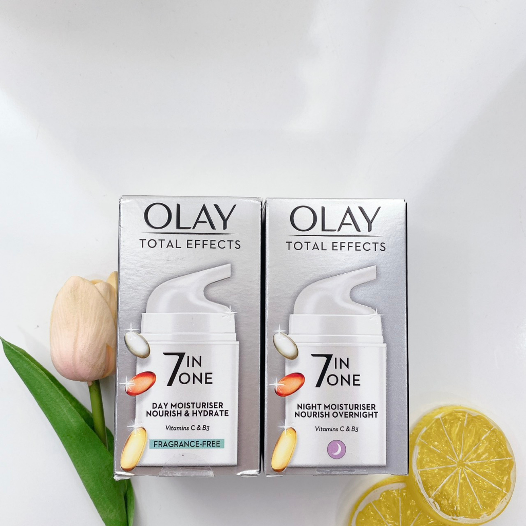 Kem dưỡng face Olay 7 in 1 Night Cream kem dưỡng trắng da giảm lão hóa da mặt 50ml