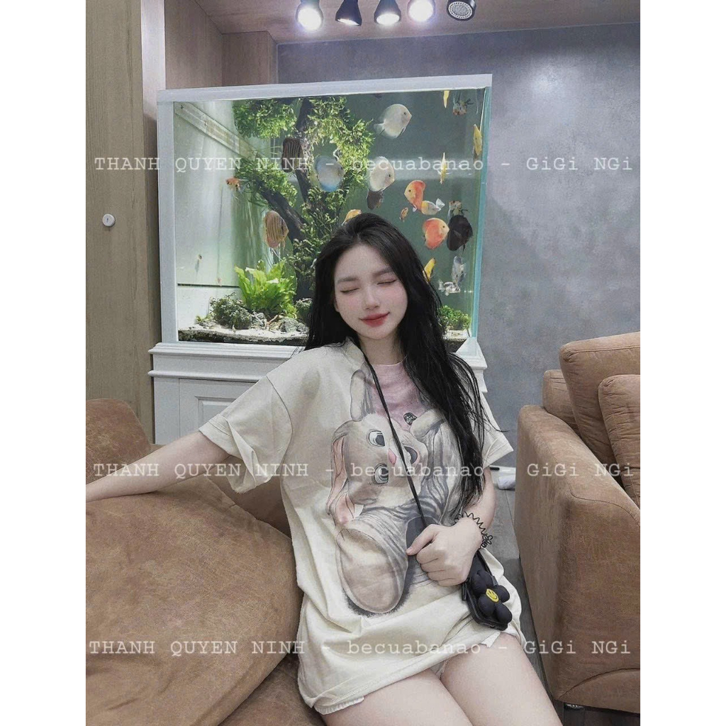 Áo thun nữ form rộng unisex, Áo phông nam nữ chất khô siêu câp cổ bo mieA87