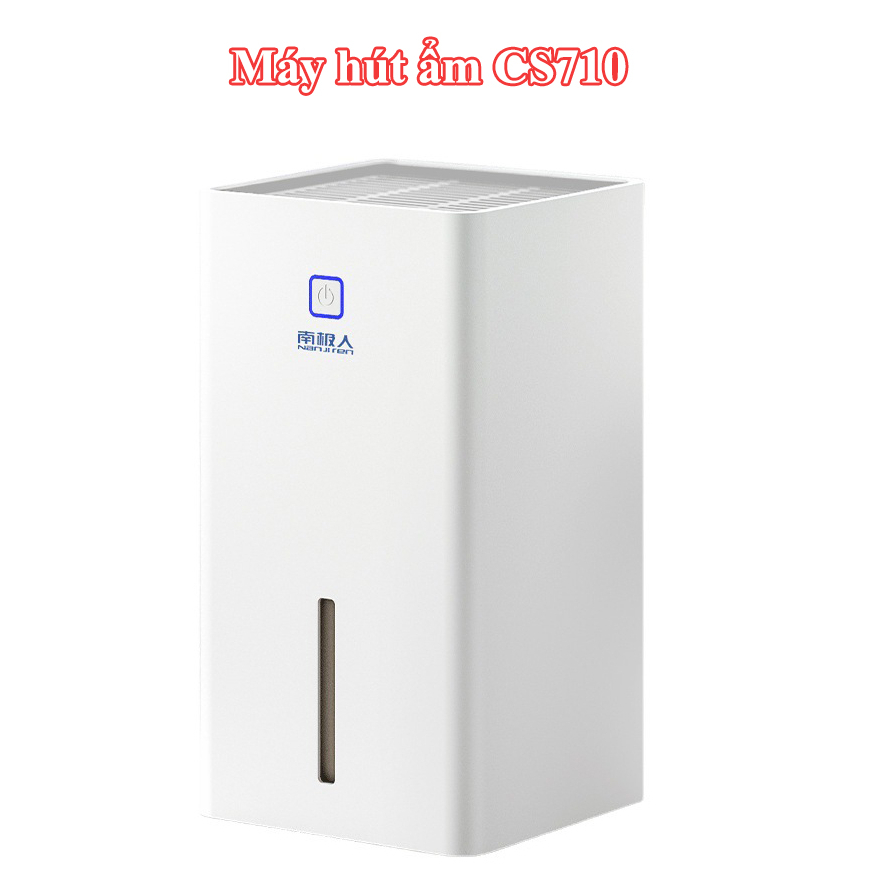 Máy hút ẩm không khí mini Corisu CS710 dùng cho phòng ngủ, văn phòng, tủ, vận hành êm ái, tạo không khí trong lành