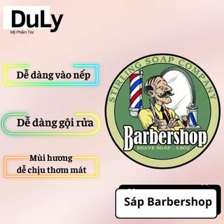 Sáp vuốt tóc nam tạo kiểu tóc cao cấp bóng mượt BarberShop Shave Soap 80gr