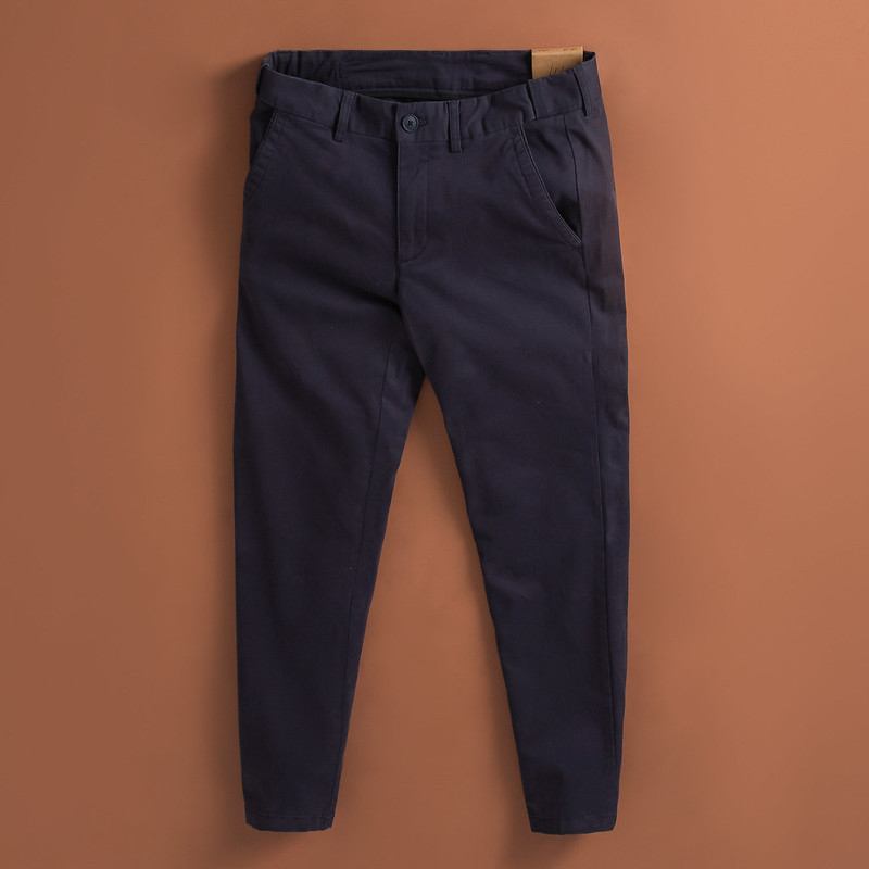 Quần kaki nam TORAON dài basic cạp tender túi lé , form chuẩn