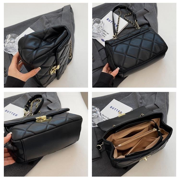 Túi Đeo vai Đeo Chéo Khoá T Da Mềm - Túi Thời Trang Nữ Hót T93