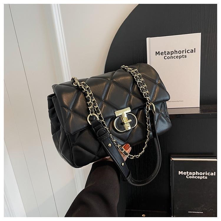 Túi Đeo vai Đeo Chéo Khoá T Da Mềm - Túi Thời Trang Nữ Hót T93