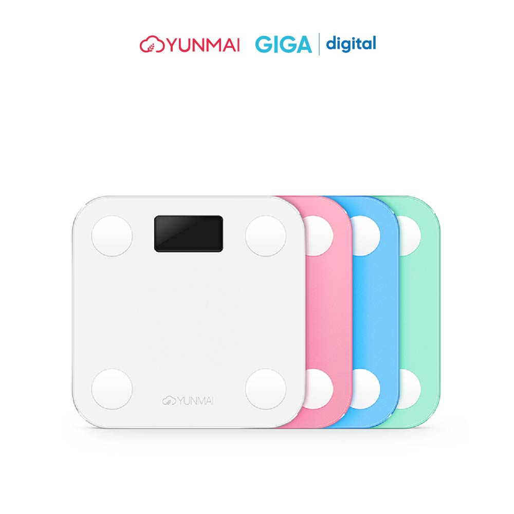 Cân điện tử thông minh Yunmai mini M1501 - Màn hình LED - Kết nối Bluetooth - Bh 12 Tháng