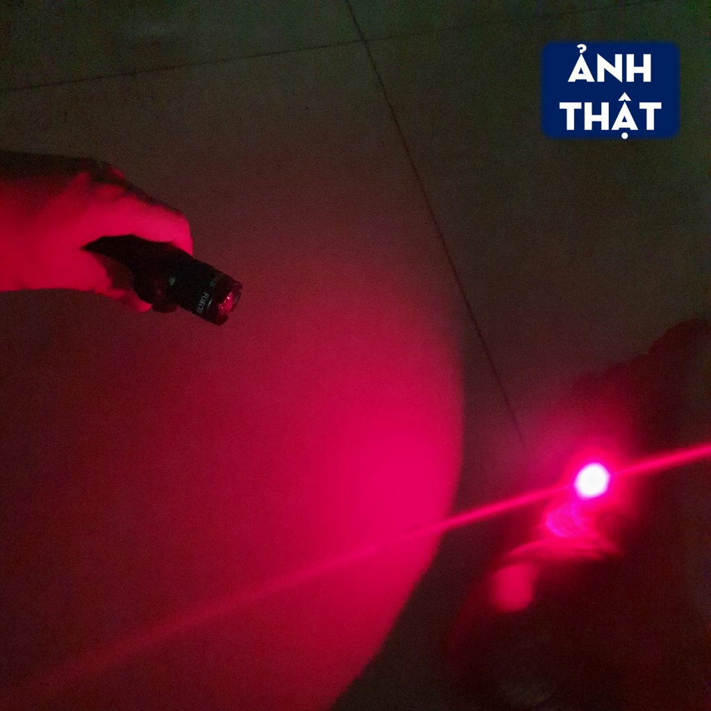 Đèn Laze Tia Đỏ Kim Loại Pin Sạc 3 Chân Thế Hệ Mới - Đồ Chơi Tương Lai