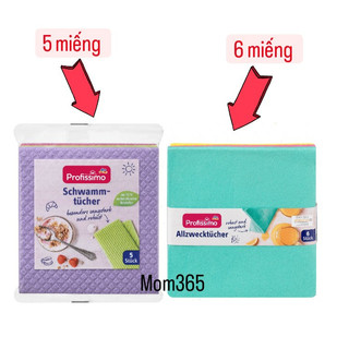 Khăn Lau Đa năng Profissimo 5 Miếng, 6 Miếng – Nội địa Đức