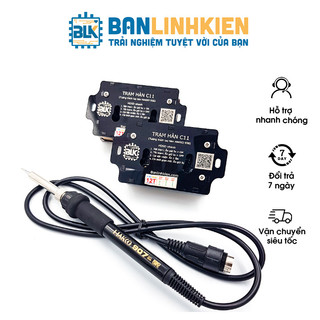 Trạm Hàn C11 cài đặt thời gian chờ , bảo vệ quá nhiệt tay hàn và bảo vệ mạch khi không có tay hàn BANLINHKIEN