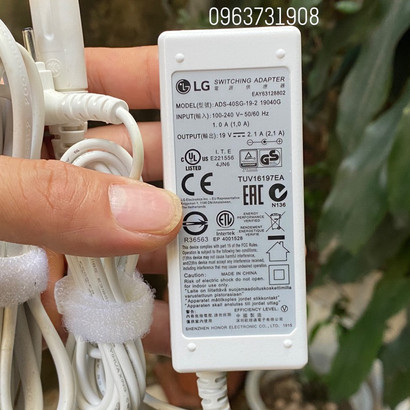 Sạc laptop LG Gram 19V 2.1A chính hãng