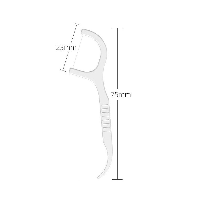 Tăm chỉ nha khoa hộp 50 cái Dental Flossers tăm chỉ vệ sinh răng miệng