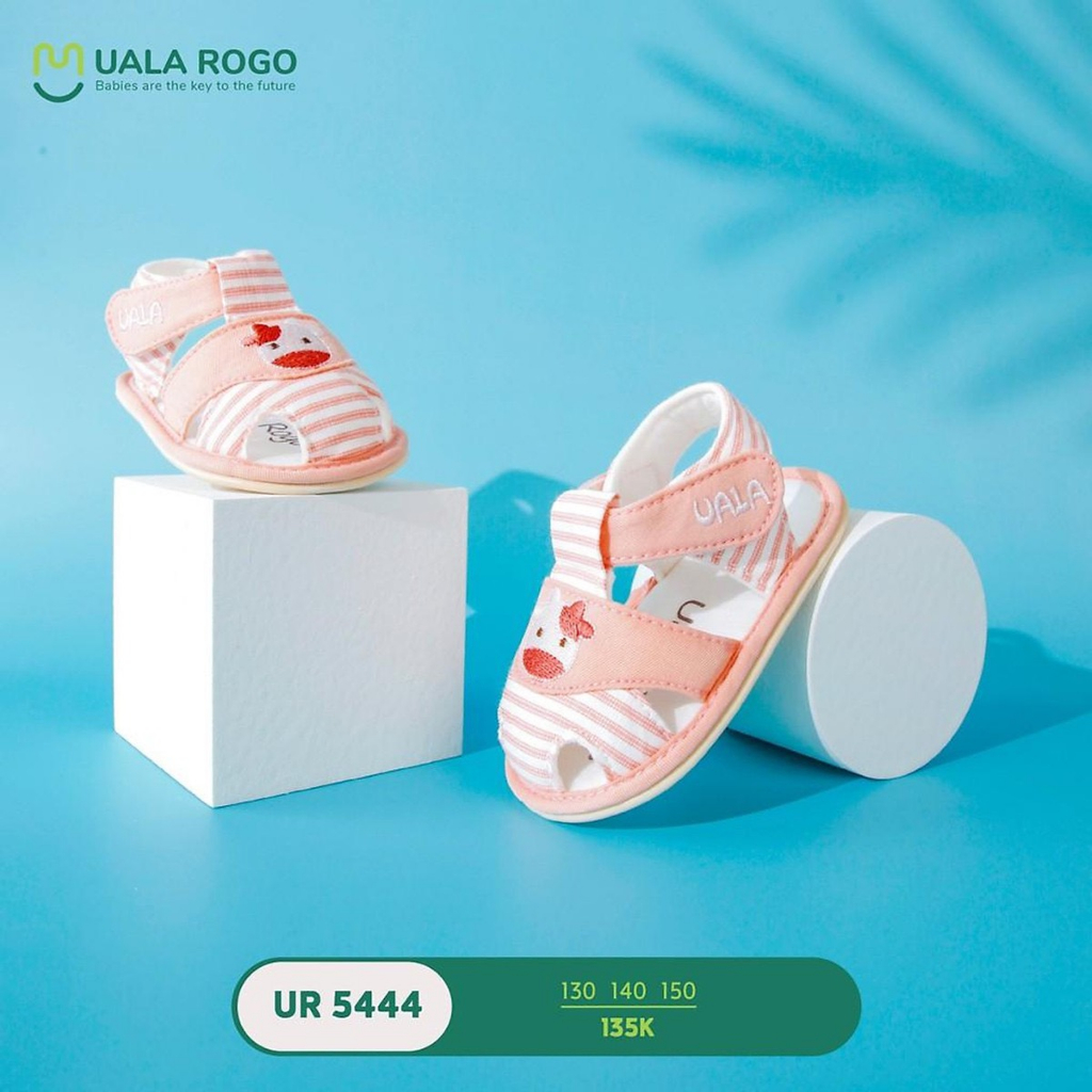 GIÀY UALA ROGO ĐẾ CAO SU NON SIÊU MỀM, CHỐNG TRƠN TRƯỢT CHO BÉ TRAI, BÉ GÁI
