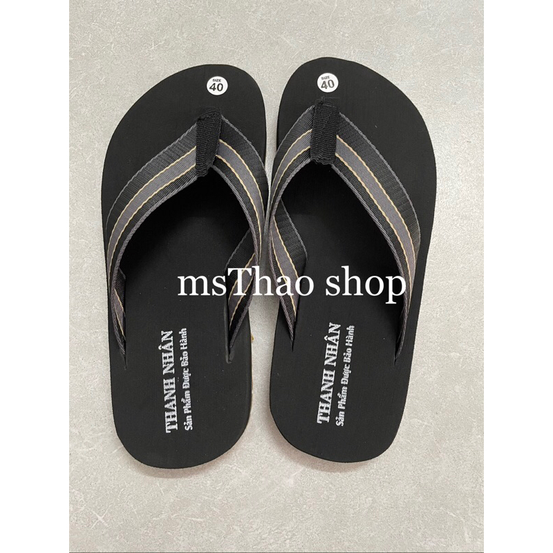 Dép kẹp/tông đặt quai dù Nam
