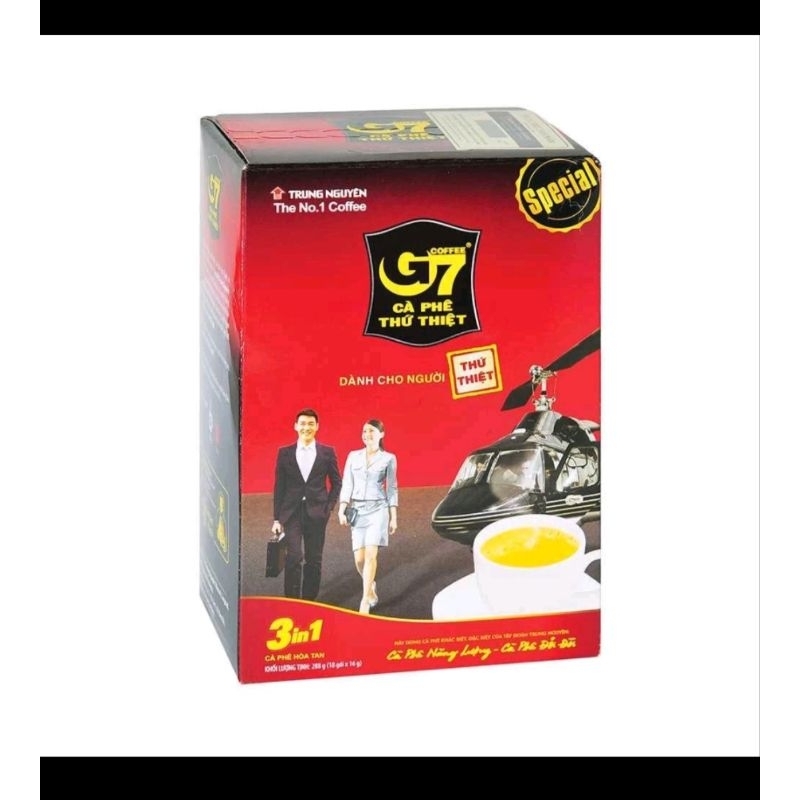 Cà Phê G7 3in1 Hoà Tan Trung Nguyên