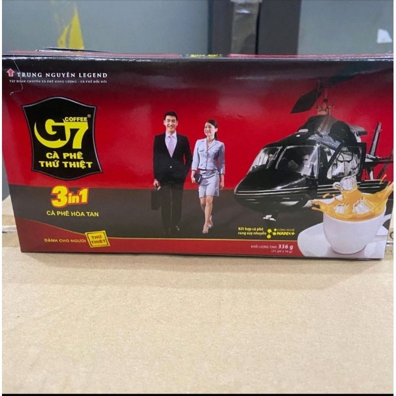 Cà Phê G7 3in1 Hoà Tan Trung Nguyên