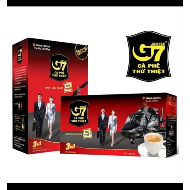 Cà Phê G7 3in1 Hoà Tan Trung Nguyên