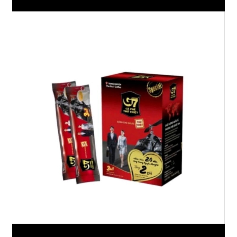 Cà Phê G7 3in1 Hoà Tan Trung Nguyên